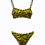 Costumi Da Bagno BIKINI BLACK/YELLOW 260WBC00012 PAA116PR 166 166 THE Attico
