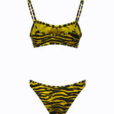Costumi Da Bagno BIKINI BLACK/YELLOW 260WBC00012 PAA116PR 166 166 THE Attico