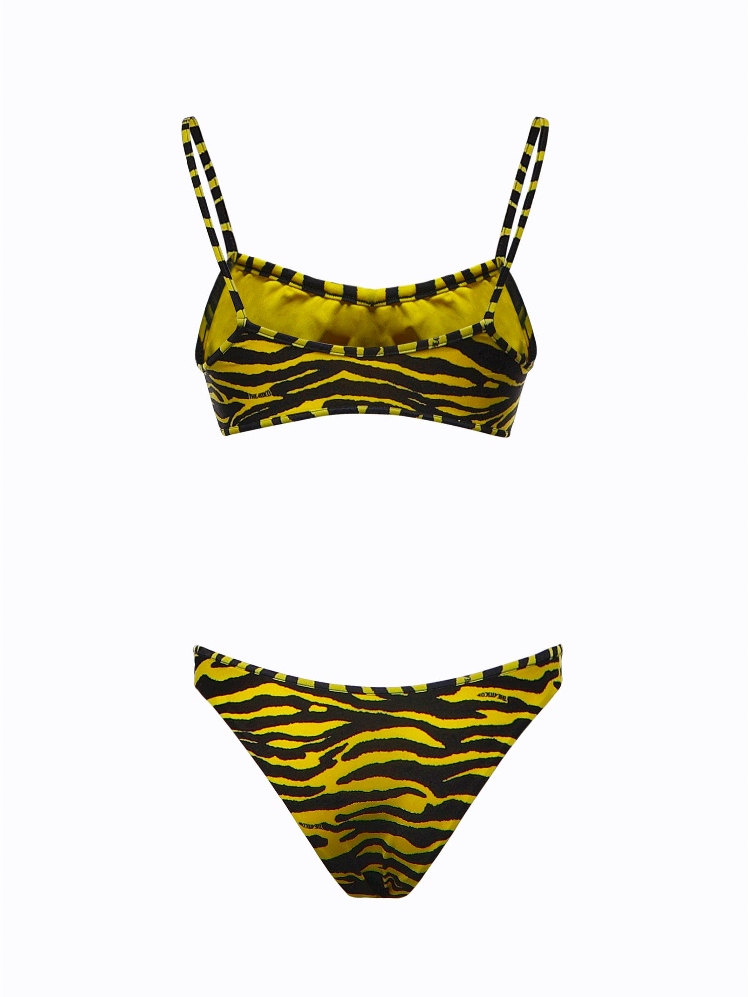 Costumi Da Bagno BIKINI BLACK/YELLOW 260WBC00012 PAA116PR 166 166 THE Attico