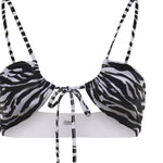 Costumi Da Bagno BIKINI WHITE/BLACK 260WBC00013 PAA116PR 020 020 THE Attico