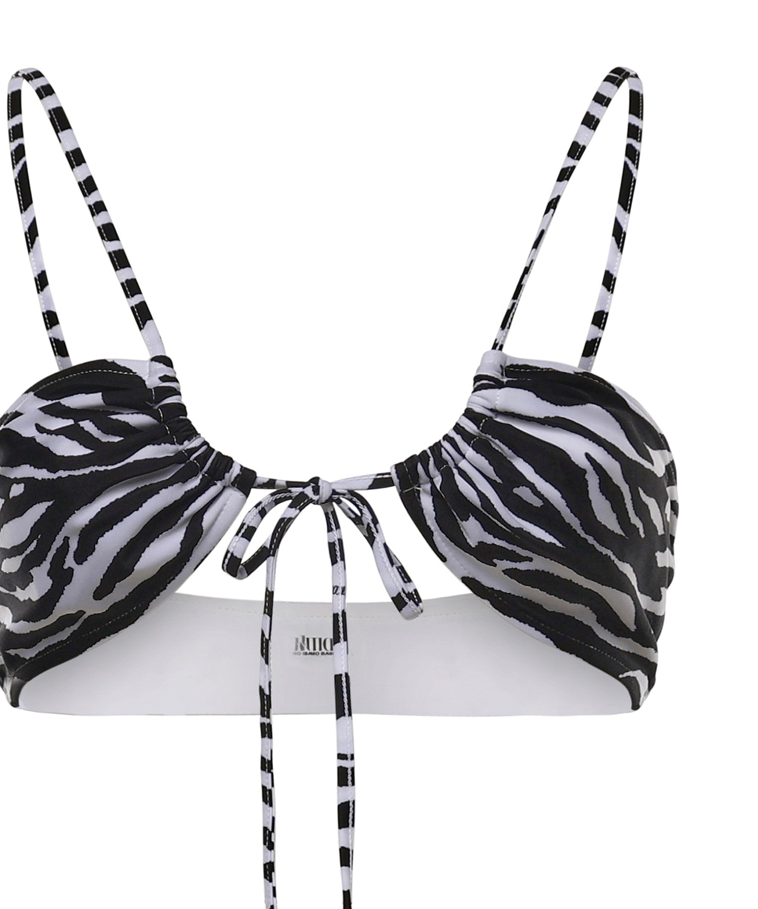 Costumi Da Bagno BIKINI WHITE/BLACK 260WBC00013 PAA116PR 020 020 THE Attico