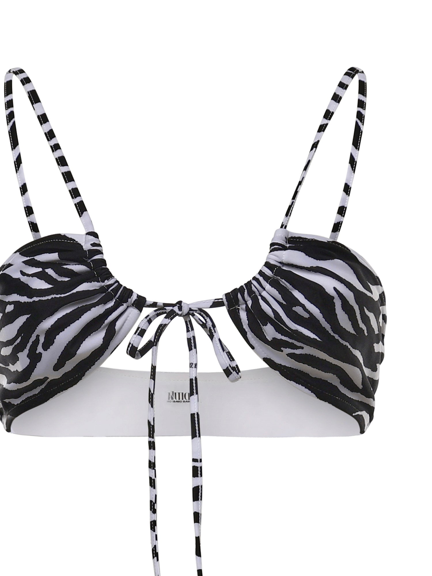 Costumi Da Bagno BIKINI WHITE/BLACK 260WBC00013 PAA116PR 020 020 THE Attico
