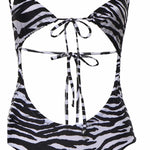 Costumi Da Bagno ONE PIECE WHITE/BLACK 260WBA00006 PAA116PR 020 020 THE Attico
