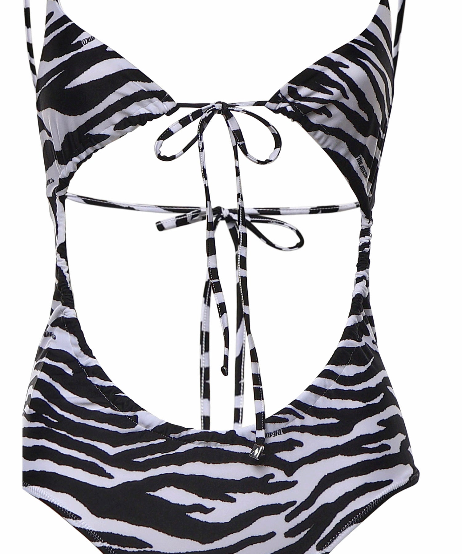 Costumi Da Bagno ONE PIECE WHITE/BLACK 260WBA00006 PAA116PR 020 020 THE Attico