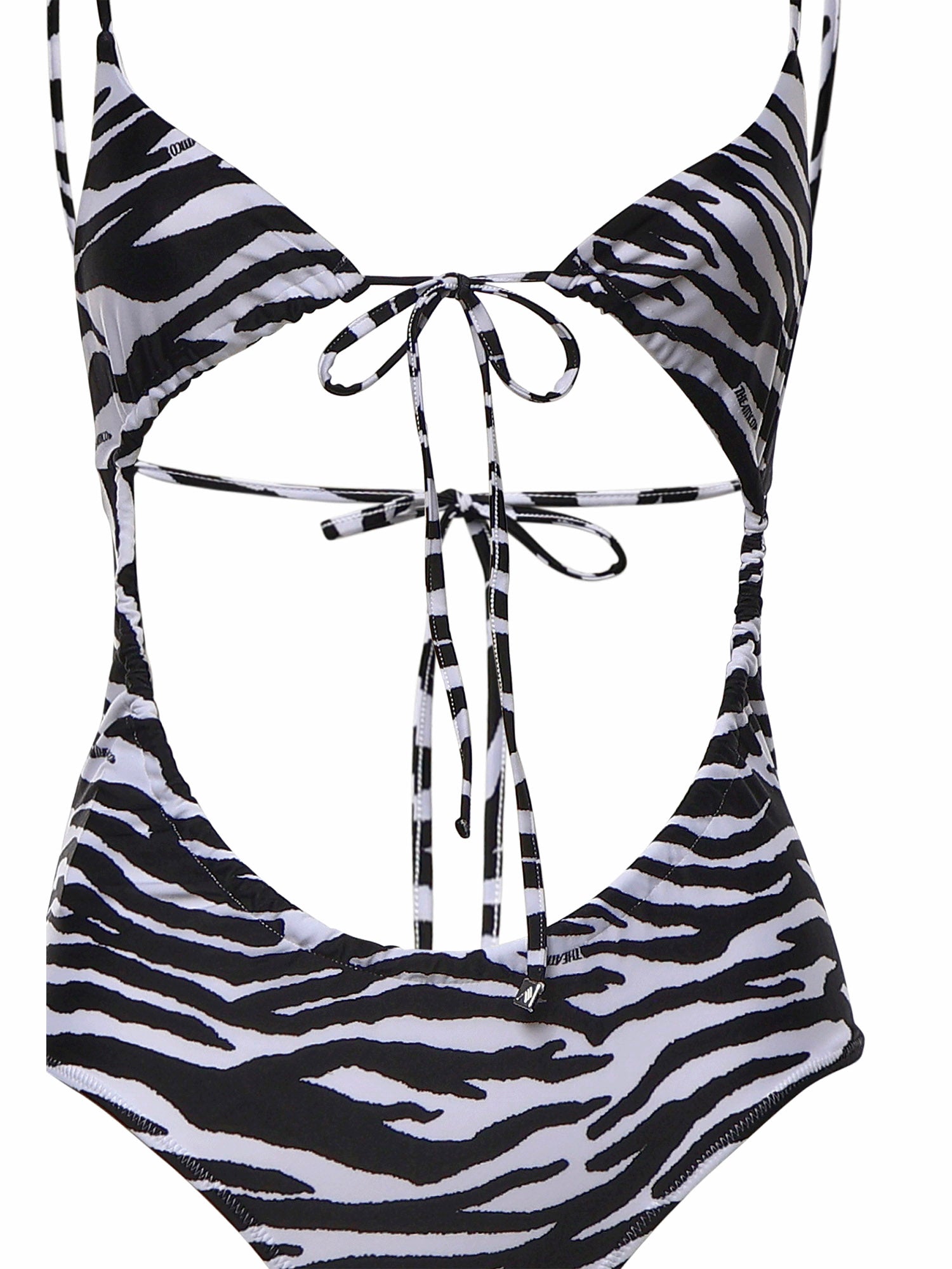 Costumi Da Bagno ONE PIECE WHITE/BLACK 260WBA00006 PAA116PR 020 020 THE Attico