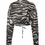 Camicie BLOUSE WHITE/BLACK 260WCE00003 CCC134PR 020 020 THE Attico