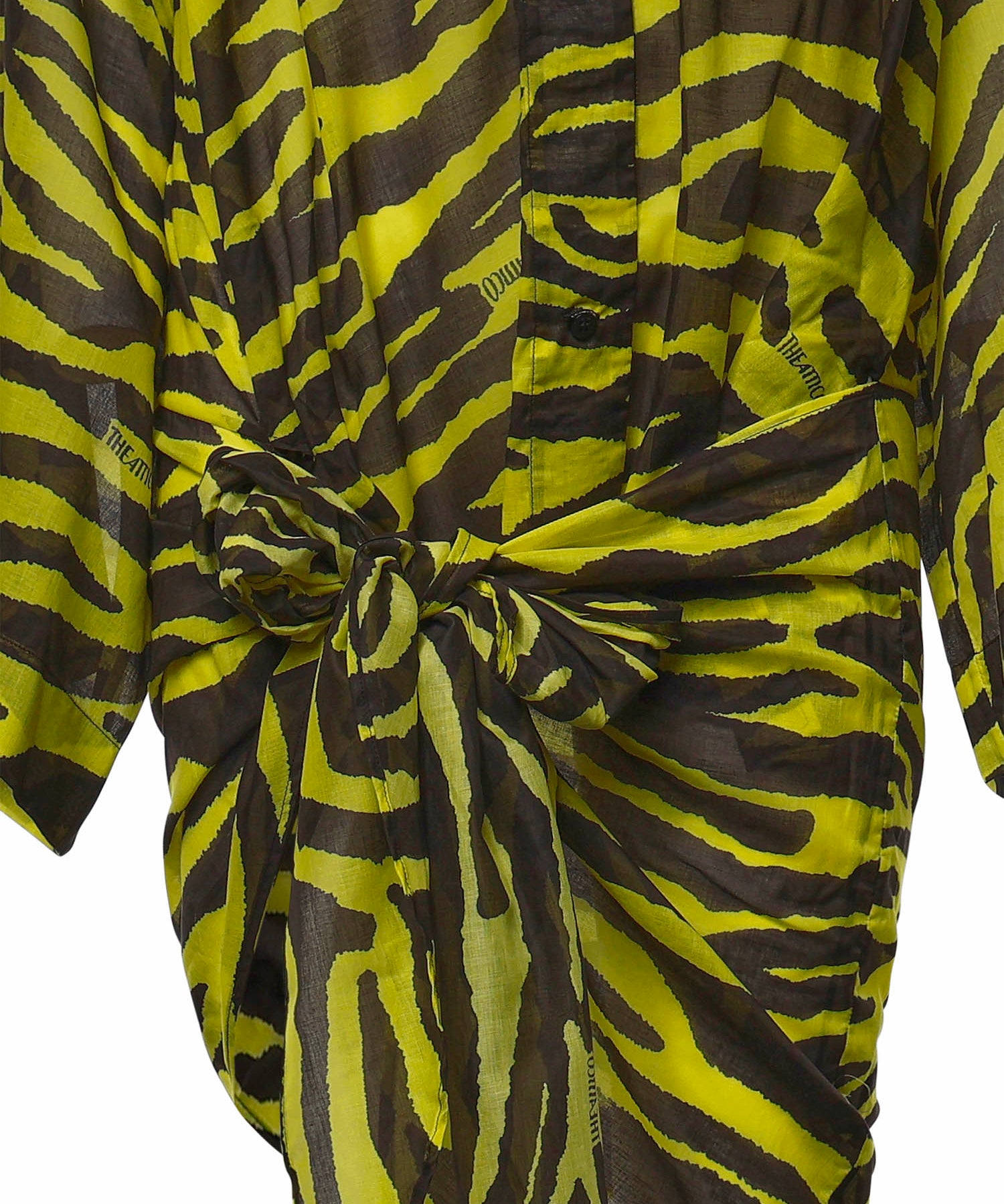 Abiti MINI DRESS BLACK/YELLOW 260WCA00404 CCC134PR 166 166 THE Attico