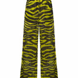 Pantaloni LONG PANT BLACK/YELLOW 260WCP00263 CCC134PR 166 166 THE Attico