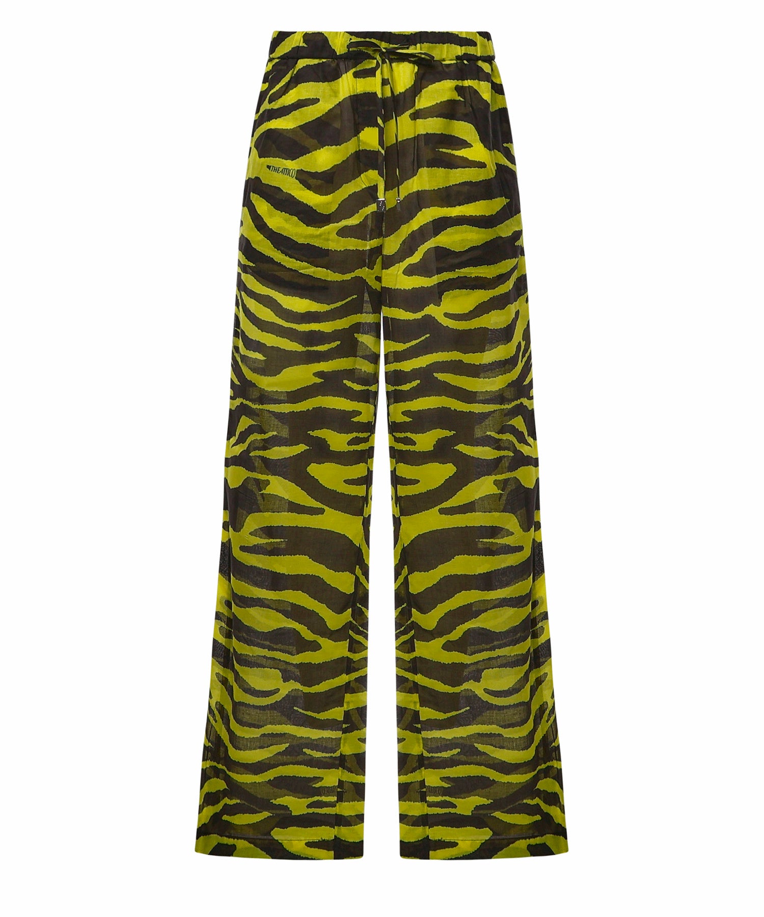 Pantaloni LONG PANT BLACK/YELLOW 260WCP00263 CCC134PR 166 166 THE Attico