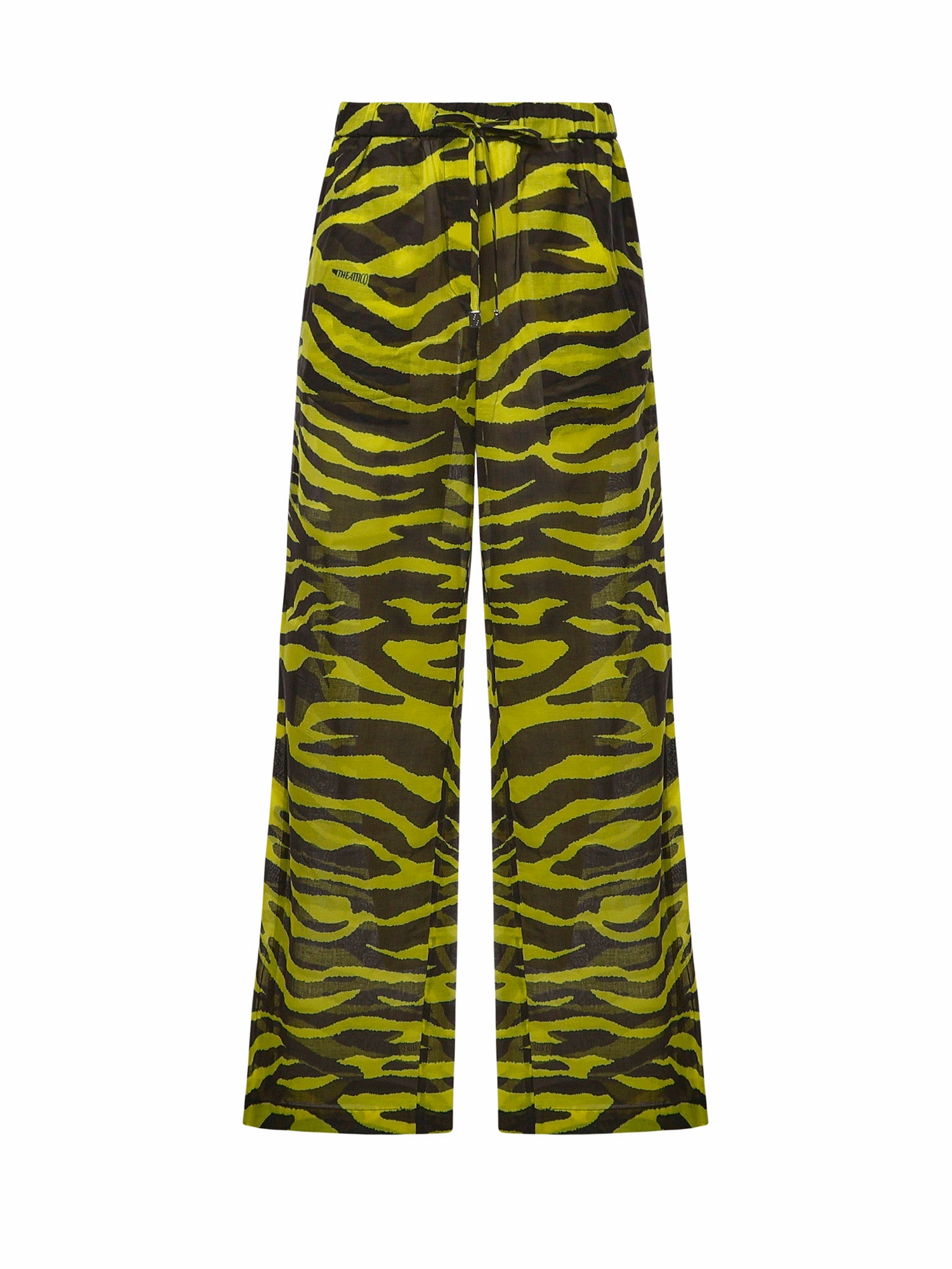 Pantaloni LONG PANT BLACK/YELLOW 260WCP00263 CCC134PR 166 166 THE Attico