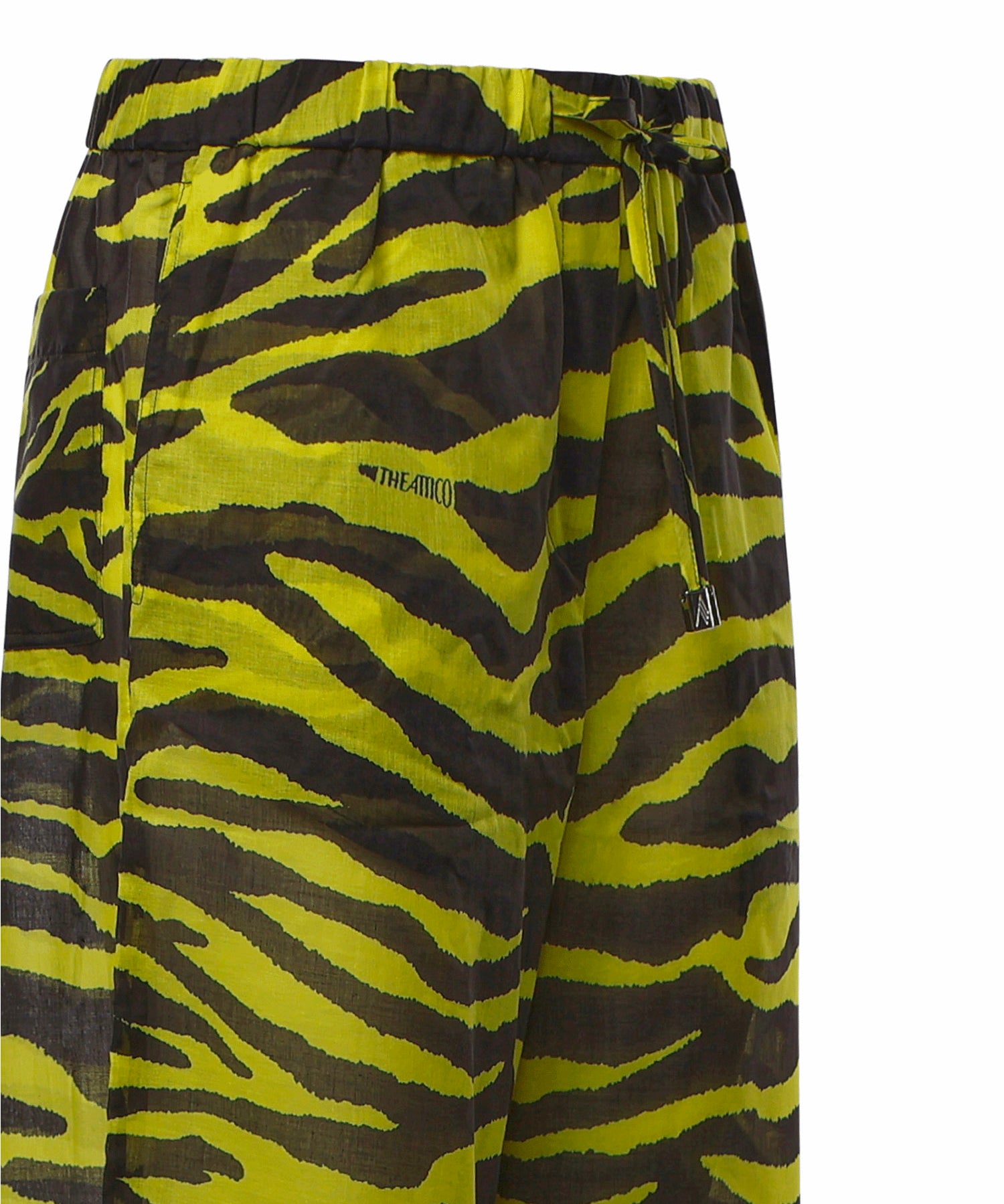 Pantaloni LONG PANT BLACK/YELLOW 260WCP00263 CCC134PR 166 166 THE Attico