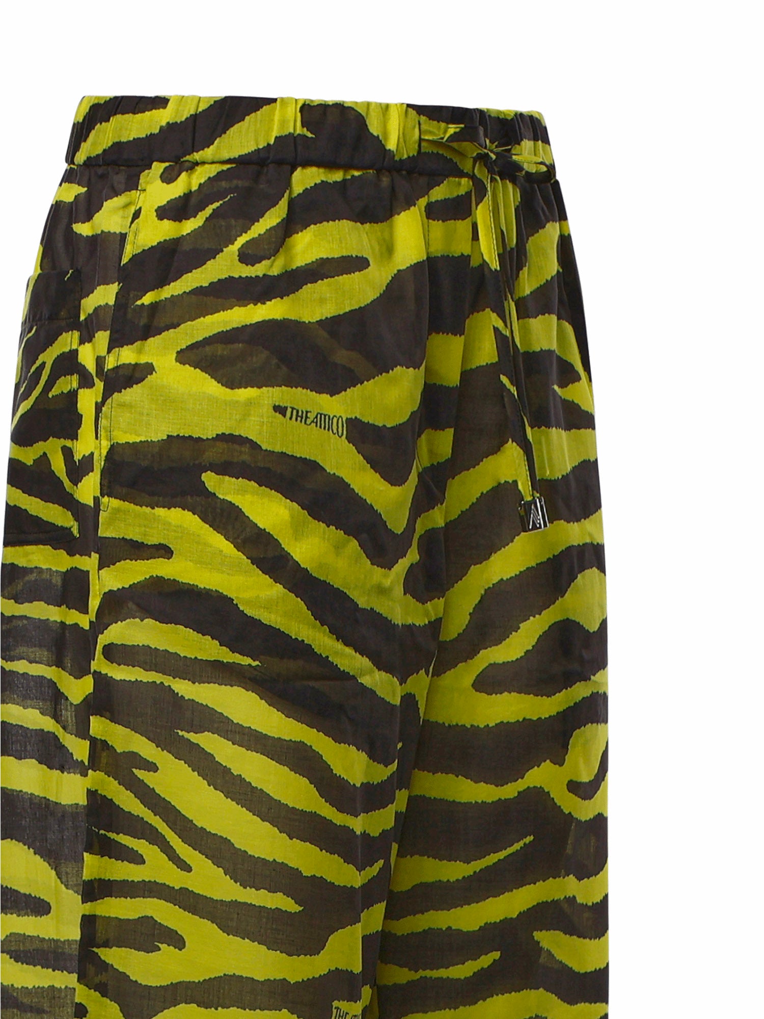 Pantaloni LONG PANT BLACK/YELLOW 260WCP00263 CCC134PR 166 166 THE Attico