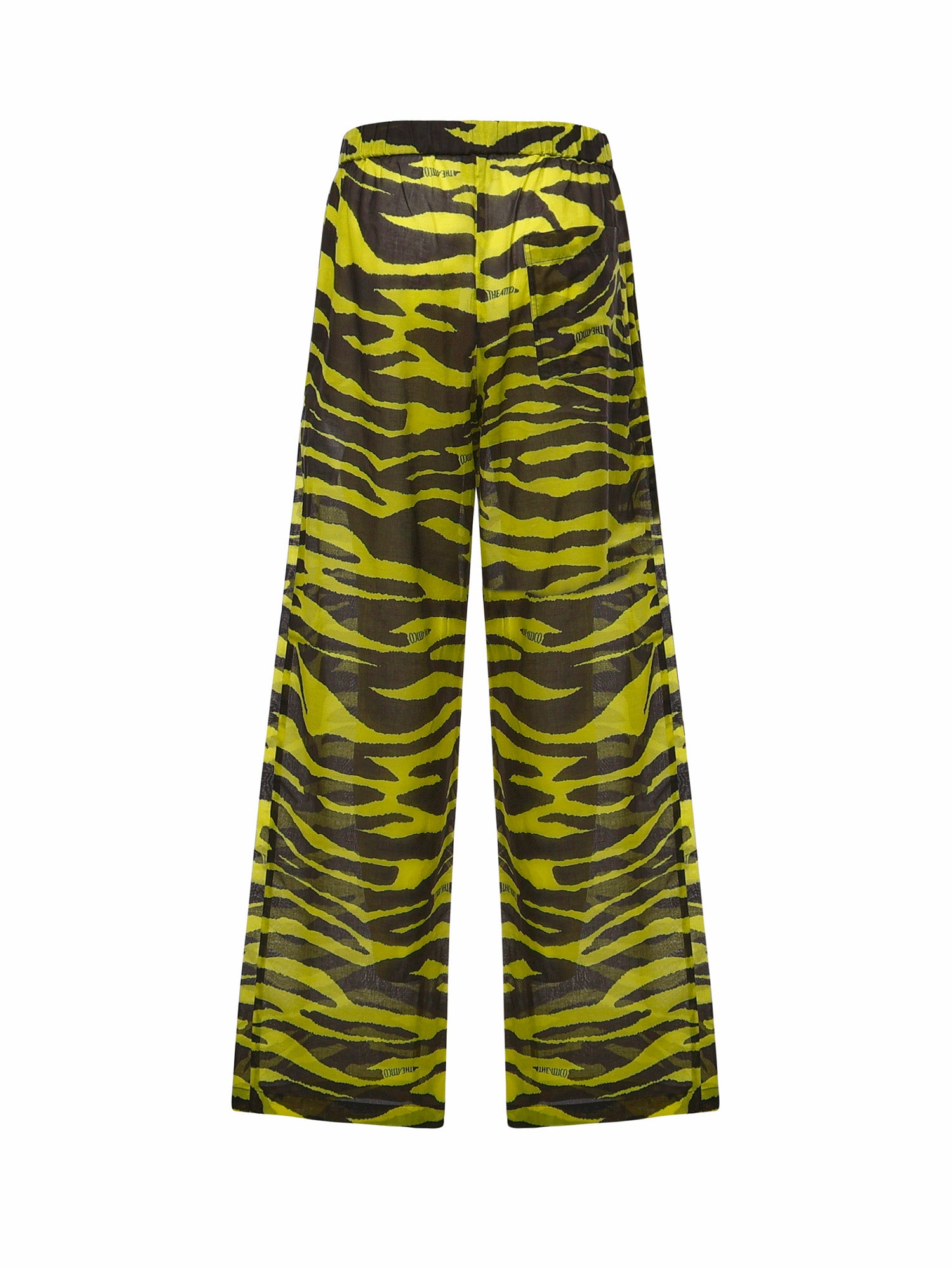 Pantaloni LONG PANT BLACK/YELLOW 260WCP00263 CCC134PR 166 166 THE Attico