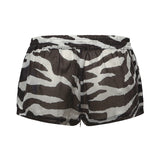 Pantaloni SHORT PANT WHITE/BLACK 260WCQ00015 CCC134PR 020 020 THE Attico