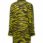 Camicie SHIRT BLACK/YELLOW 260WCH00015 CCC134PR 166 166 THE Attico