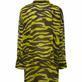 Camicie SHIRT BLACK/YELLOW 260WCH00015 CCC134PR 166 166 THE Attico