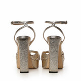 Calzature KOVE 120 BRILLIANCE FABR PLATINUMPLATINUM KOVE 120 DXB DXB JIMMY CHOO