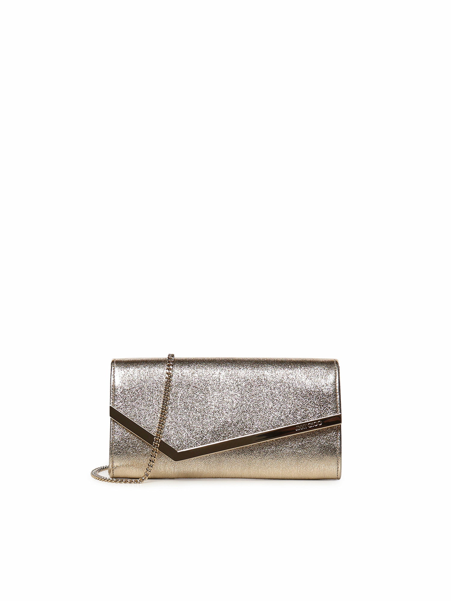 Borse EMMIE BRILLIANCE FABR PLATINUM ICE/LIPLATINUM ICE/LIGHT GOLD EMMIE DXB DXB JIMMY CHOO