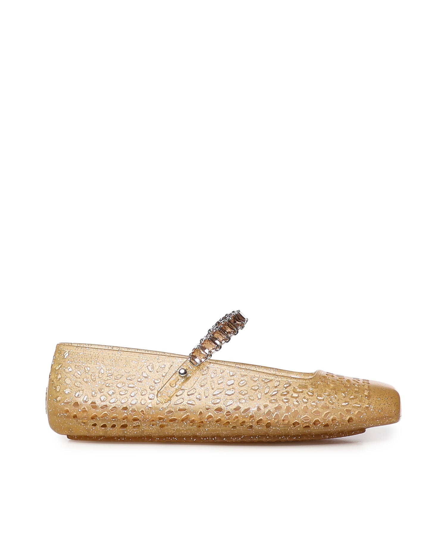 Calzature THE JELLY GLITTER TPU W/C LIGHT TOFFEE/SLIGHT TOFFEE/SILVER MIX/LIGHT THE JELLY NTX NTX JIMMY CHOO