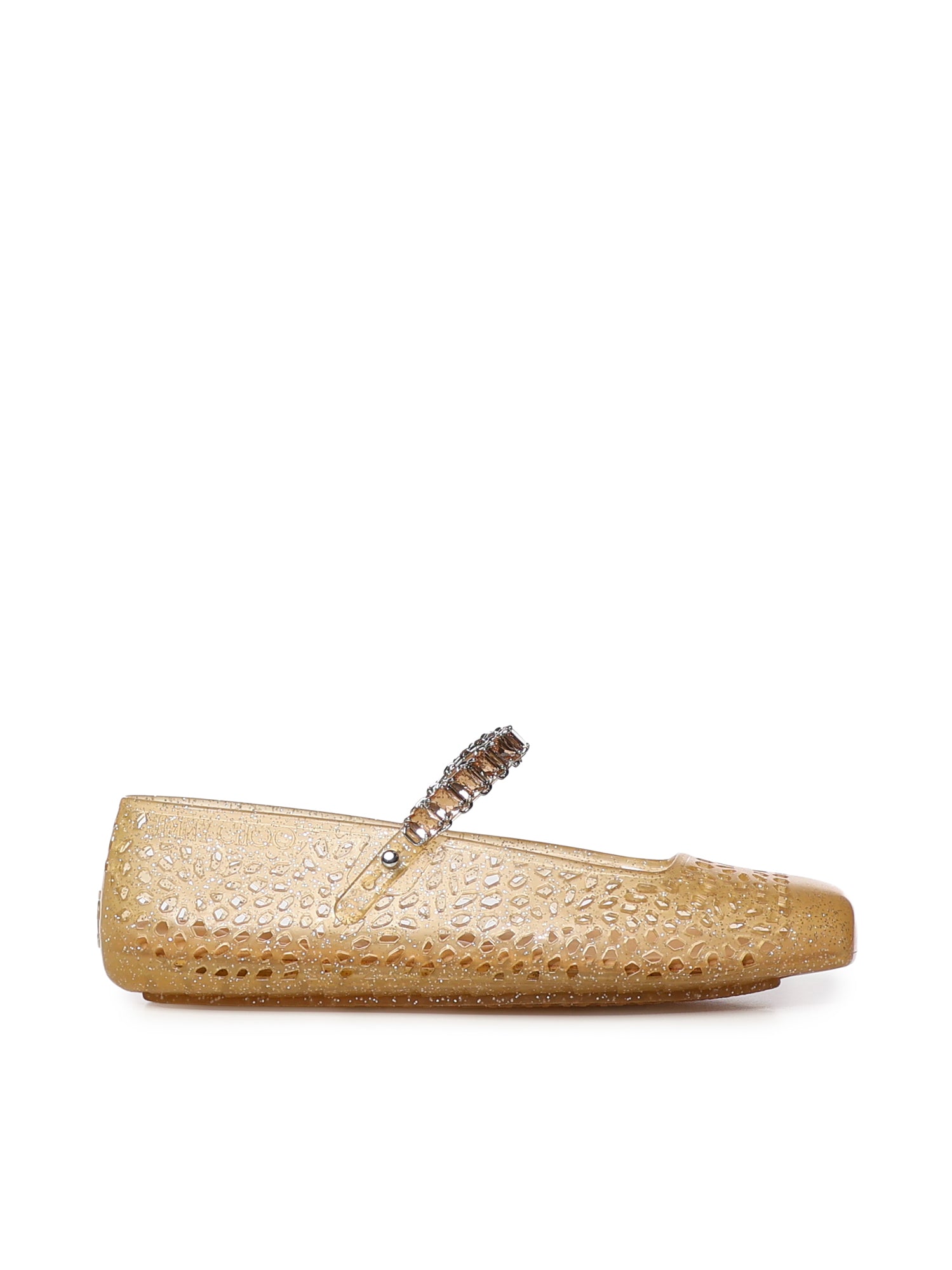 Calzature THE JELLY GLITTER TPU W/C LIGHT TOFFEE/SLIGHT TOFFEE/SILVER MIX/LIGHT THE JELLY NTX NTX JIMMY CHOO