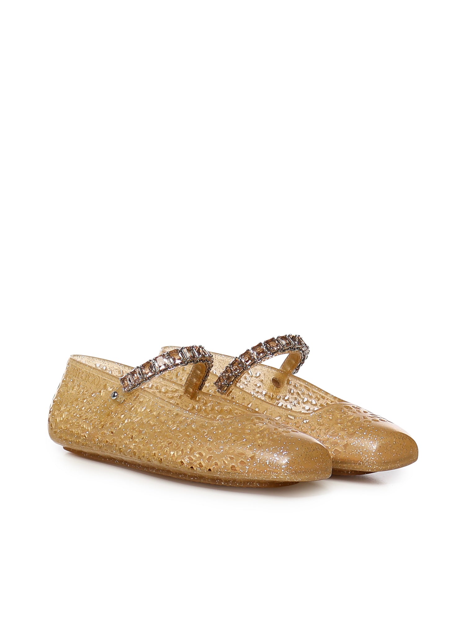 Calzature THE JELLY GLITTER TPU W/C LIGHT TOFFEE/SLIGHT TOFFEE/SILVER MIX/LIGHT THE JELLY NTX NTX JIMMY CHOO