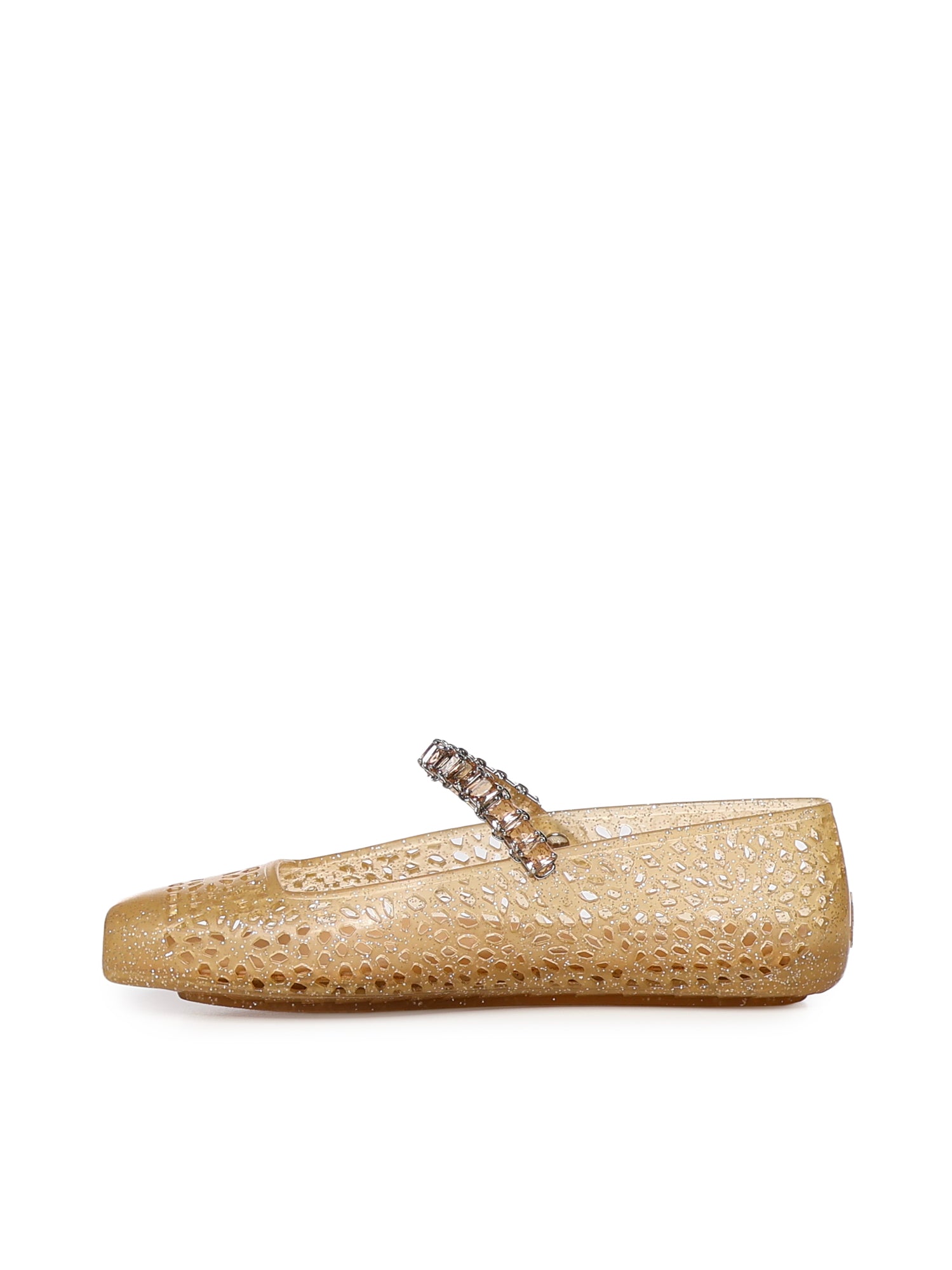 Calzature THE JELLY GLITTER TPU W/C LIGHT TOFFEE/SLIGHT TOFFEE/SILVER MIX/LIGHT THE JELLY NTX NTX JIMMY CHOO