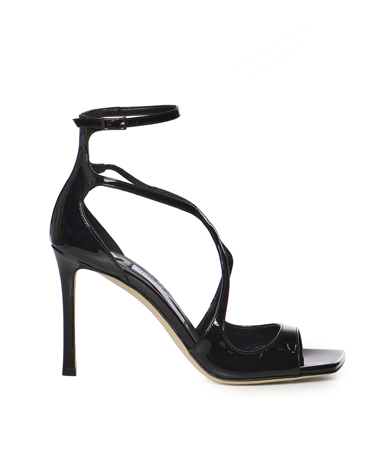 Calzature AZIA 95 PATENT LEATHER BLACKBLACK AZIA 95 PAT PAT JIMMY CHOO
