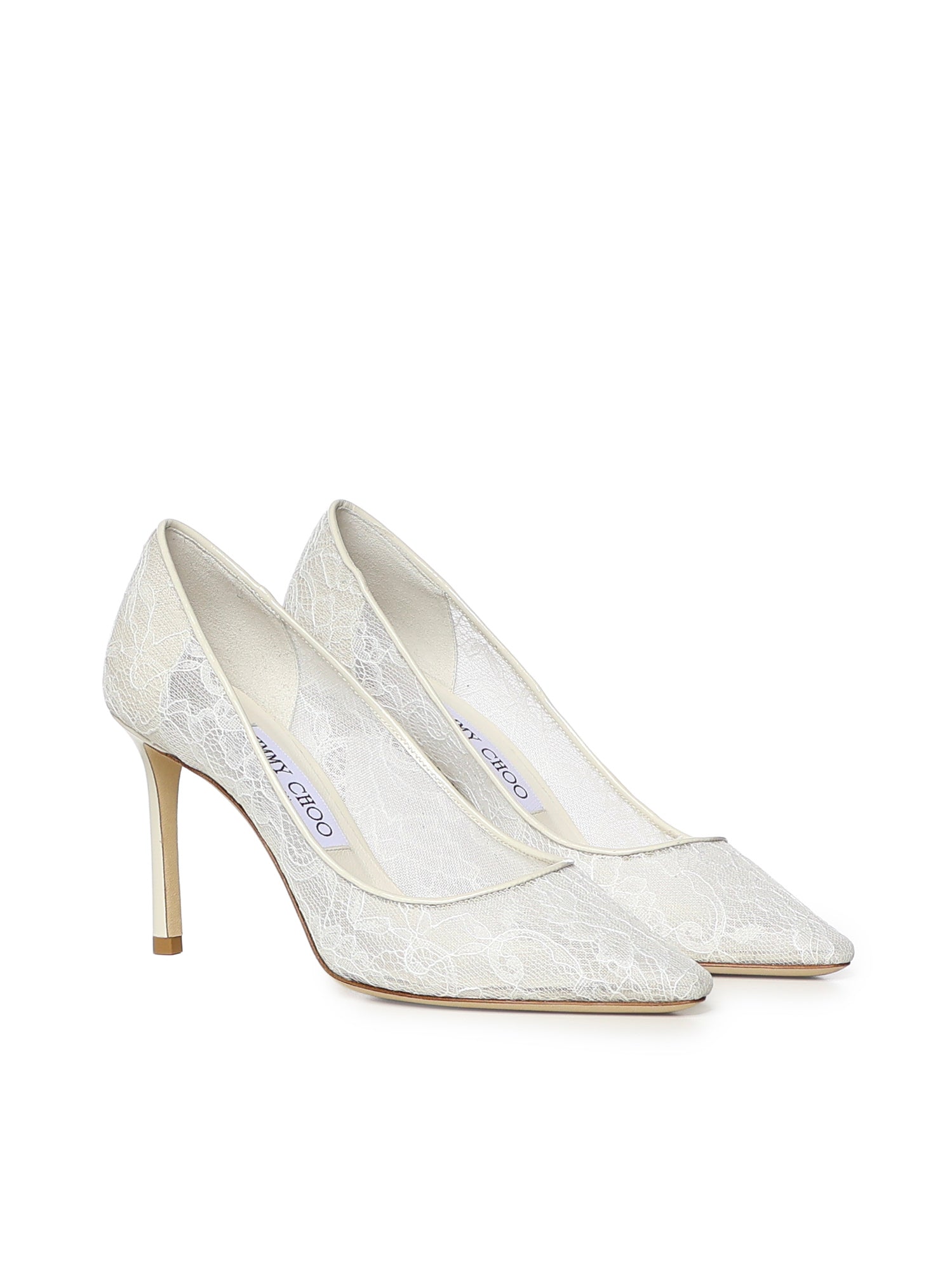 Calzature ROMY 85 JIMMY CHOO LACE IVORYIVORY ROMY 85 JXO JXO JIMMY CHOO