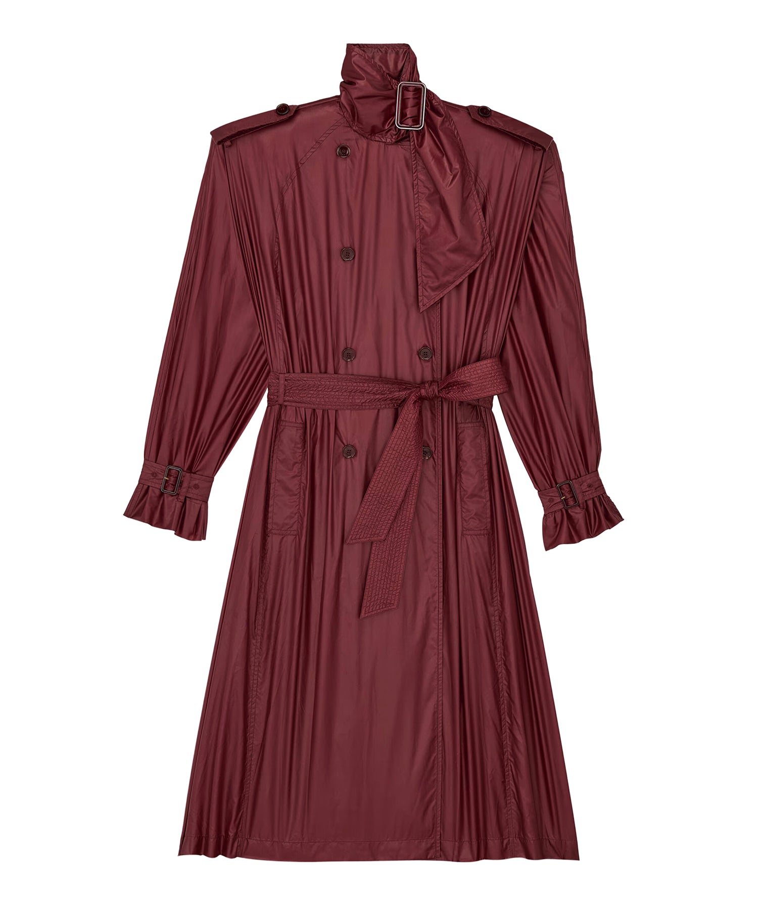 Trench TRENCH IN NYLON IMPERMEABILE 870862 YZ9GI 6005 6005 SAINT LAURENT