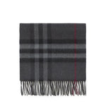 Sciarpe CASHMERE SCARVES CHARCOAL GREY 8077880 A1208 A1208 BURBERRY
