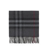Sciarpe CASHMERE SCARVES CHARCOAL GREY 8077880 A1208 A1208 BURBERRY