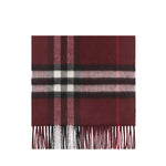 Sciarpe CASHMERE SCARVES OXBLOOD RED 8112639 A1308 A1308 BURBERRY