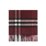 Sciarpe CASHMERE SCARVES OXBLOOD RED 8112639 A1308 A1308 BURBERRY