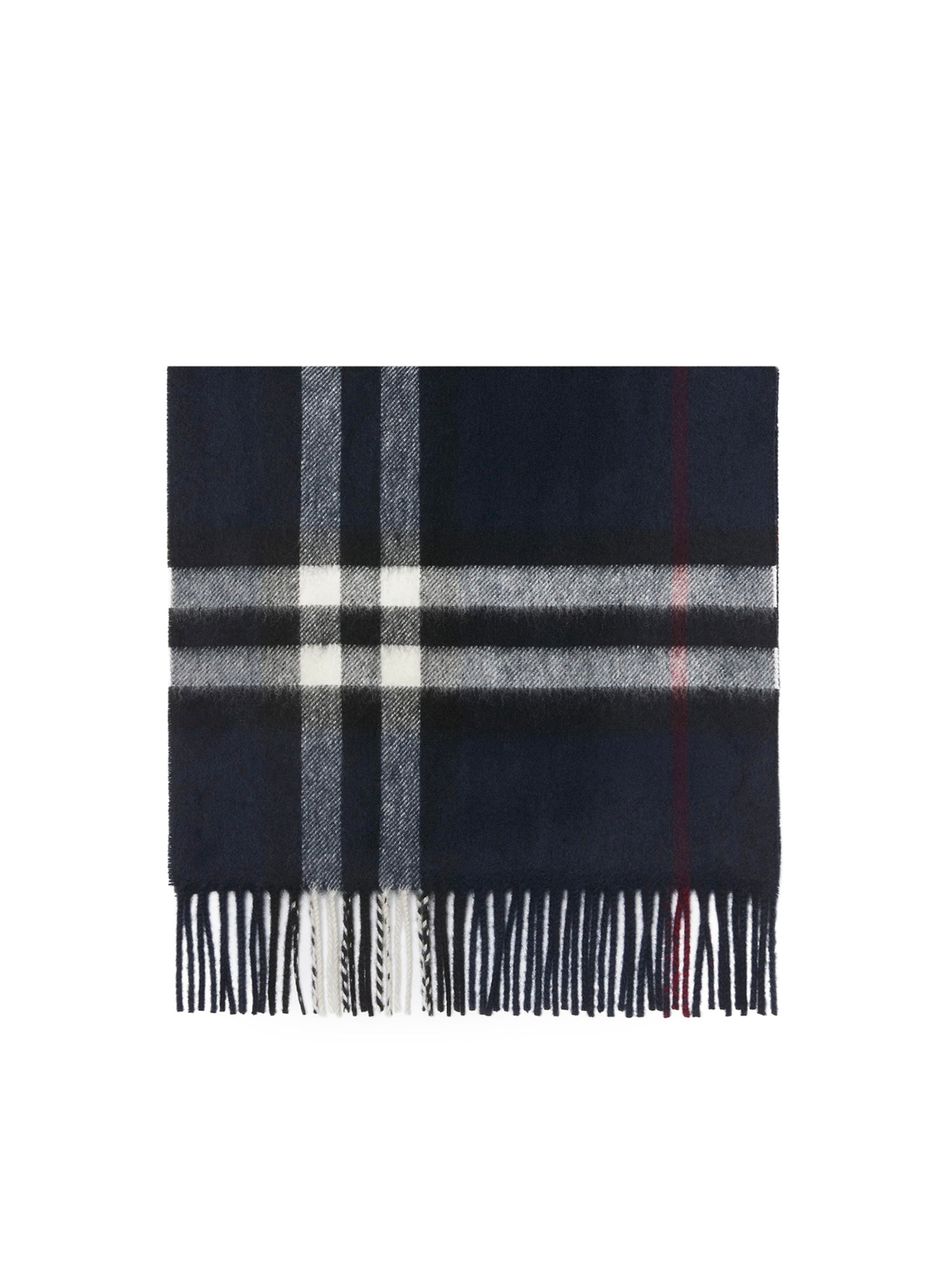 Sciarpe CASHMERE SCARVES INK BLUE 8112641 A1249 A1249 BURBERRY