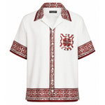 Camicie SHIRT MAIOLICA 5L RUBINO G5JH9T HI135 IP5DQ IP5DQ DOLCE & GABBANA
