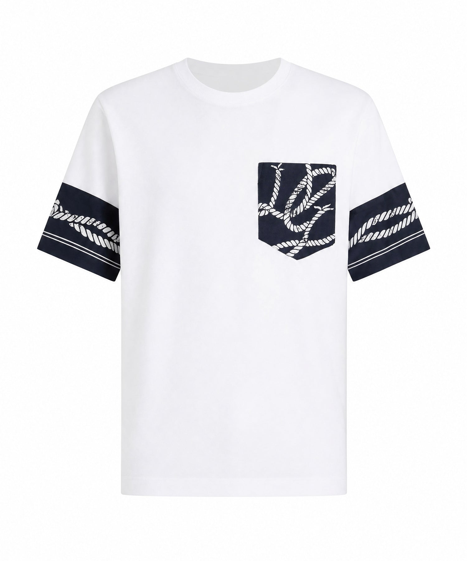 T-shirt T-SHIRT CORDE F.BLU NAVY G8SB2T G7QKH HB6EY HB6EY DOLCE & GABBANA