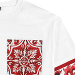 T-shirt T-SHIRT MAIOLICA 2L RUBINO G8SB2T G7P5H I15DQ I15DQ DOLCE & GABBANA