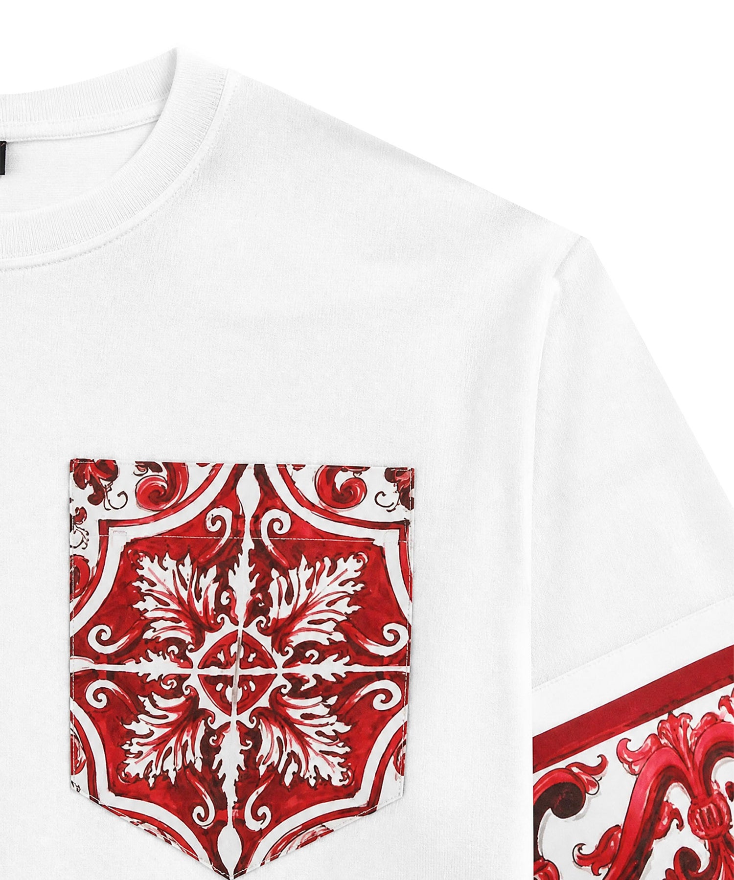 T-shirt T-SHIRT MAIOLICA 2L RUBINO G8SB2T G7P5H I15DQ I15DQ DOLCE & GABBANA