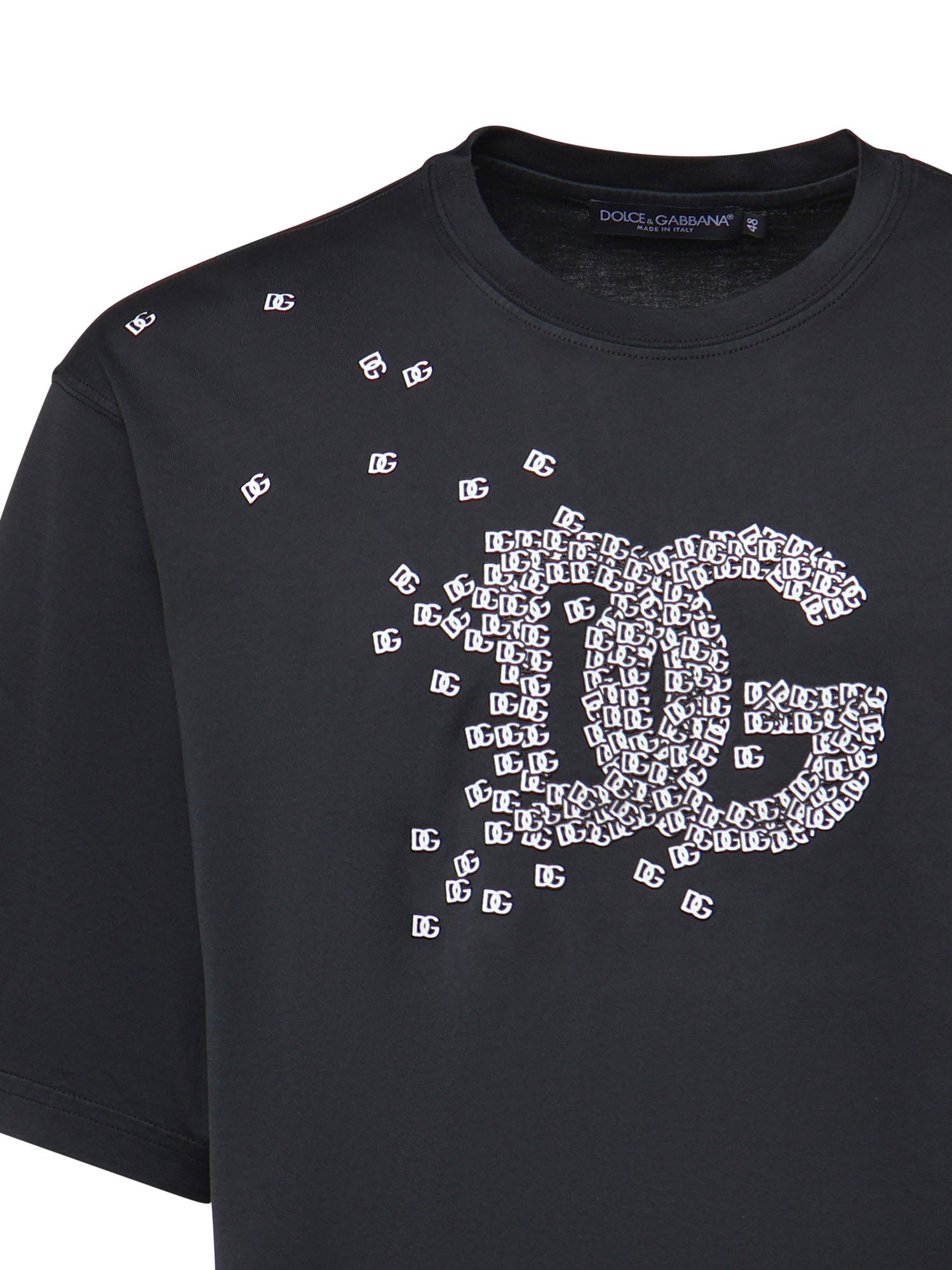 T-shirt T-SHIRT NERO G8PN9T G7P9Z N0000 N0000 DOLCE & GABBANA