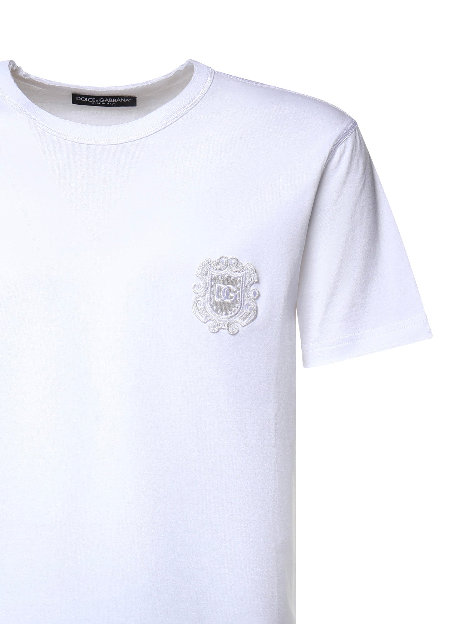 T-shirt T-SHIRT BIANCO OTTICO G8TQ8Z G7QNN W0800 W0800 DOLCE & GABBANA