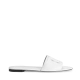 Sandali FLAT SLIDES BIANCO CQ0436 AY329 80001 80001 DOLCE & GABBANA