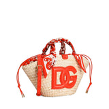 Borse STRAW BAG MAIOLICA 6 ORANGE BB7695 AV860 IH3TN IH3TN DOLCE & GABBANA