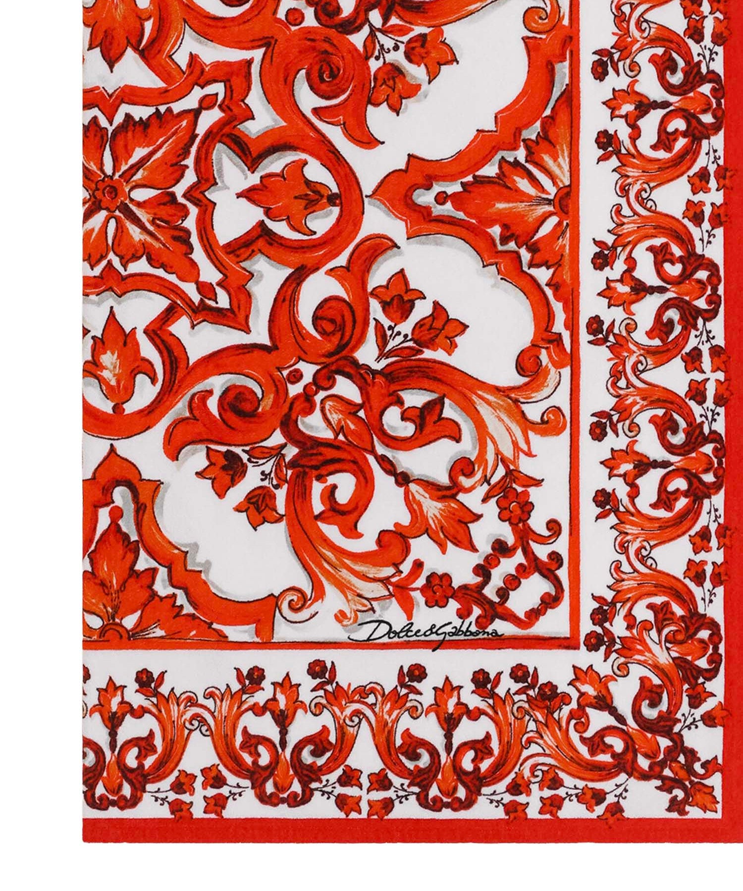 Parei BEACH TOWEL MAIOLICA 1 ORANGE O5A03J ONN82 ID3TN ID3TN DOLCE & GABBANA