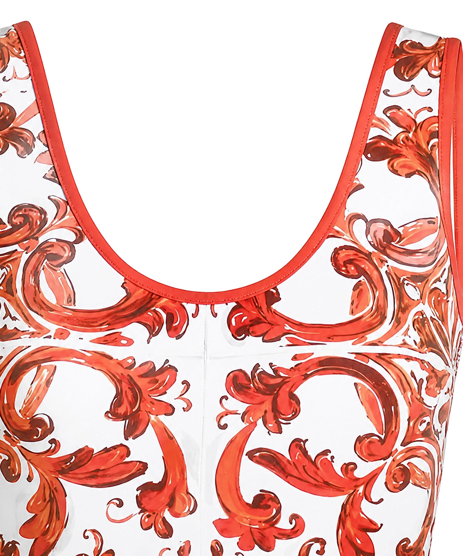 Costumi Da Bagno OLYMPIC ONE PIECE MAIOLICA 4L ARANCION O9A46J ONO19 IE5DQ IE5DQ DOLCE & GABBANA