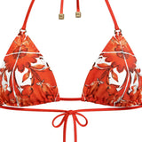 Costumi Da Bagno SLIDING TRIANG+TANGA MAIOLICA 7 ORANGE O8A23J ONO19 IX3TN IX3TN DOLCE & GABBANA