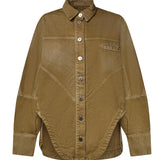 Giubbini  BOMBER GREEN BRUSH 261WCB00124 DDD121AA 156 156 THE Attico
