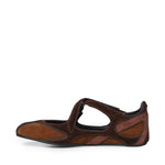 Ballerine 'FLOOR01' BALLERINA FLAT BROWN SHADES 261WSH00871 LBT040AA 773 773 THE Attico