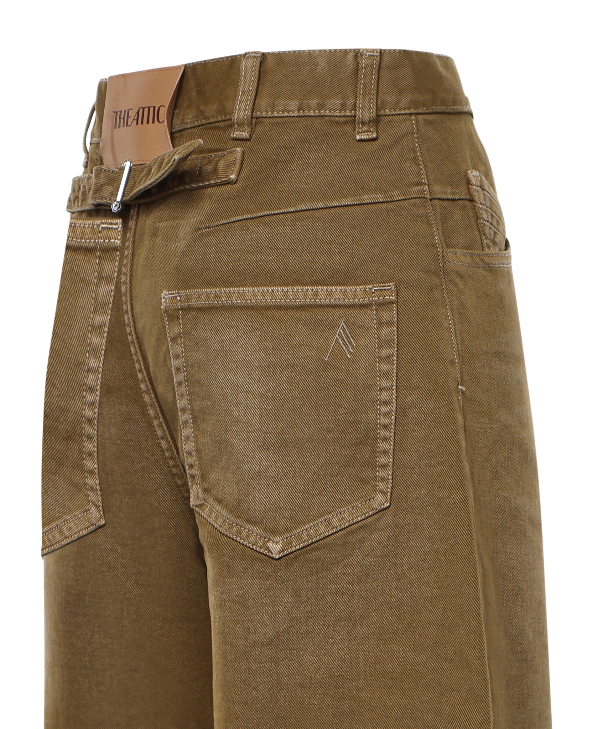 Pantaloni LONG PANT GREEN BRUSH 261WCP00321 DDD121AA 156 156 THE Attico