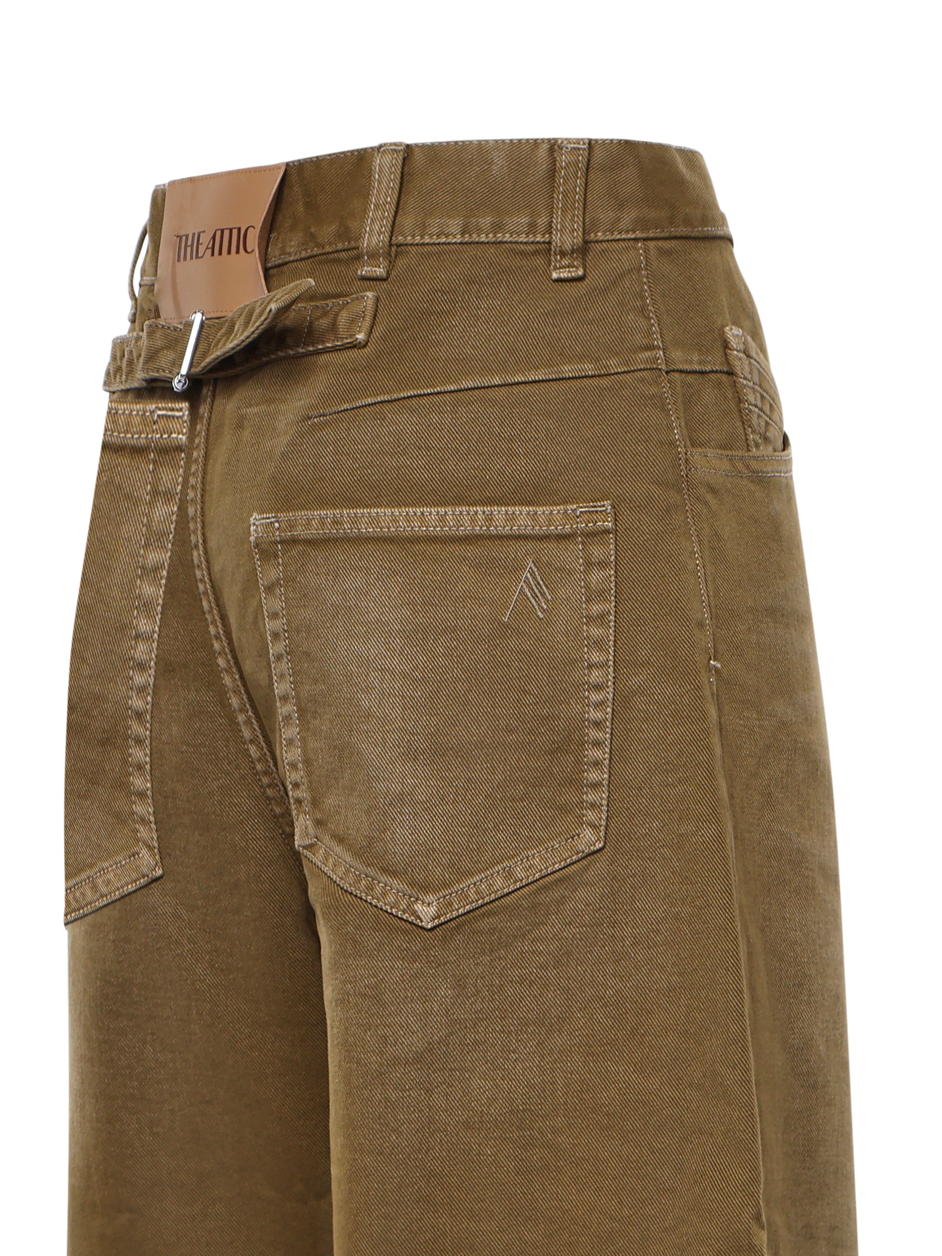 Pantaloni LONG PANT GREEN BRUSH 261WCP00321 DDD121AA 156 156 THE Attico