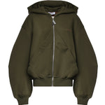 Felpa SWEATSHIRT FOREST GREEN 261WCF00015 JJF007AA 724 724 THE Attico